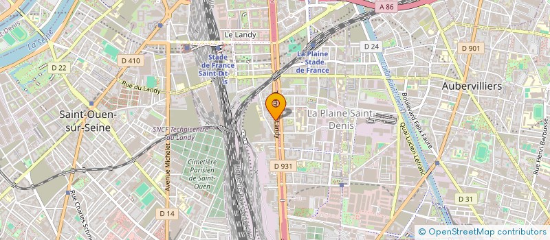 localisation de l'entreprise ATLANTIS IMMOBILIER  SAINT-DENIS