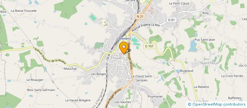 localisation de l'entreprise ATLANTIS INFORMATIC SARL à THIVIERS