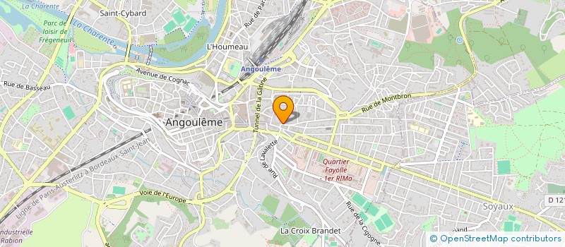 localisation de l'entreprise ATLANTIS SECURITE à ANGOULEME