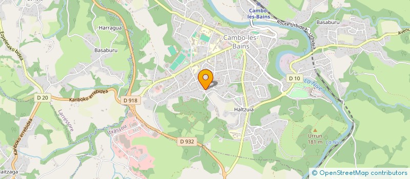 localisation de l'entreprise ATLANTIXCHEER  CAMBO-LES-BAINS