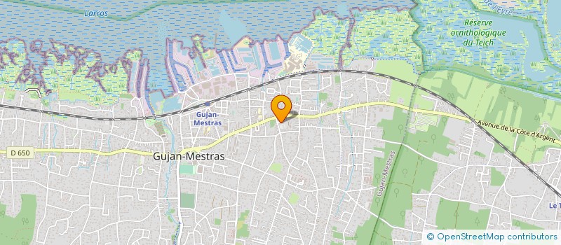 localisation de l'entreprise ATLANTIZ PARK  GUJAN-MESTRAS