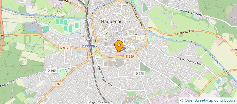 localisation de l'entreprise ATLANTYS à HAGUENAU