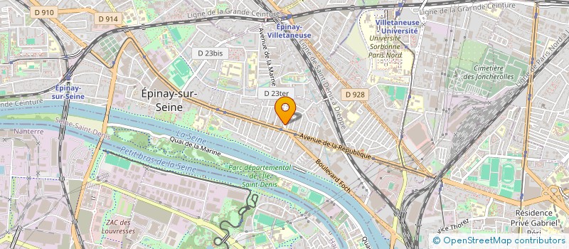 localisation de l'entreprise ATLAS  EPINAY-SUR-SEINE