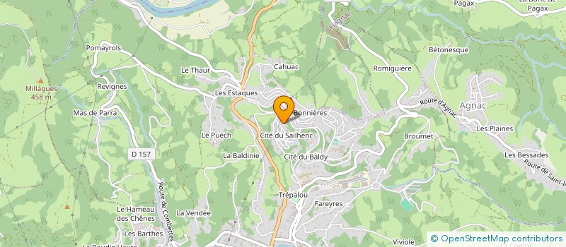 localisation de l'entreprise ATLAS à DECAZEVILLE