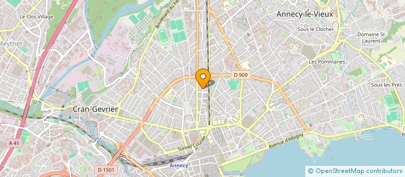 localisation de l'entreprise ATLAS à ANNECY