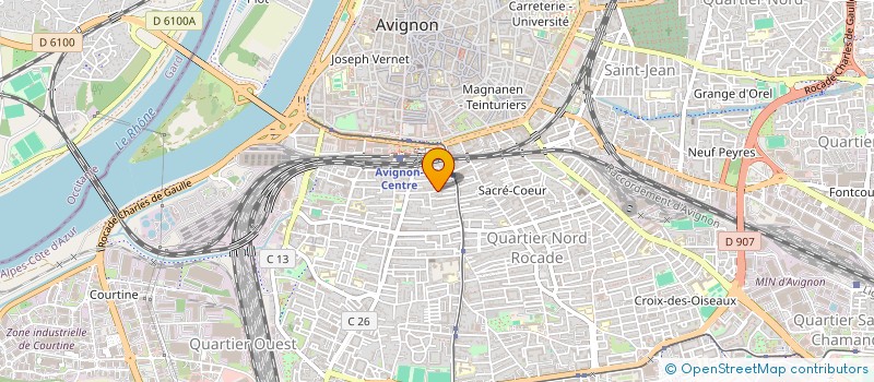 localisation de l'entreprise ATLAS  AVIGNON