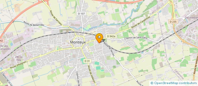 localisation de l'entreprise ATLAS  MONTEUX