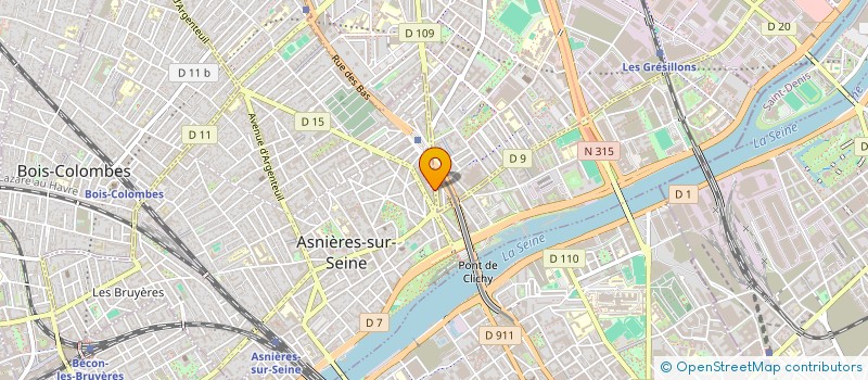localisation de l'entreprise ATLAS  ASNIERES-SUR-SEINE