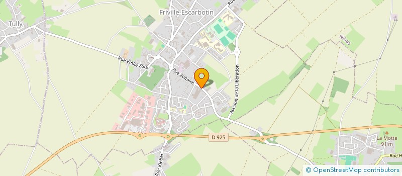 localisation de l'entreprise ATLAS  FRIVILLE-ESCARBOTIN