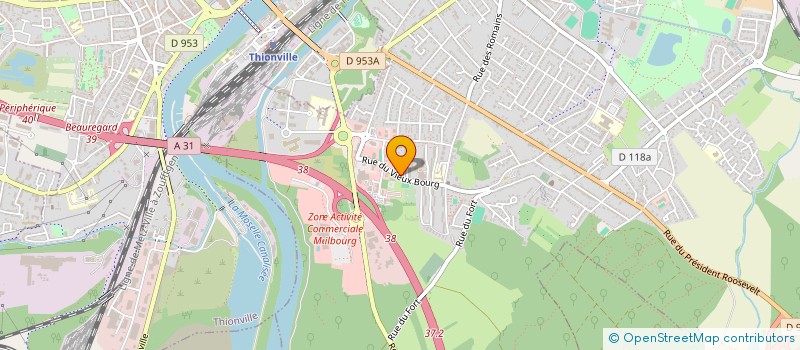 localisation de l'entreprise ATLAS  YUTZ