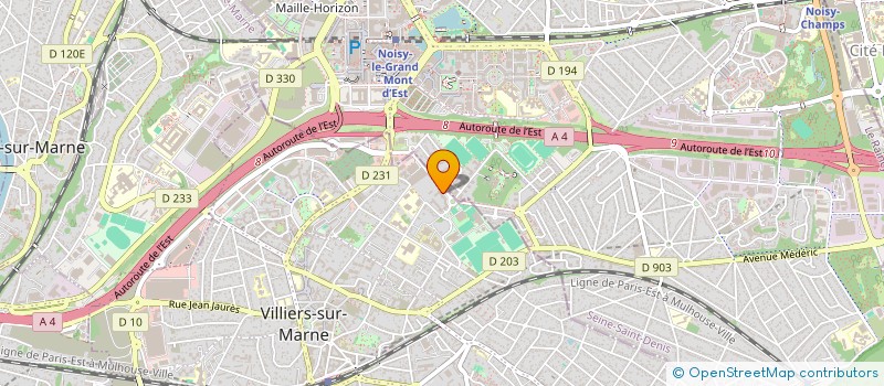 localisation de l'entreprise ATLAS à VILLIERS-SUR-MARNE