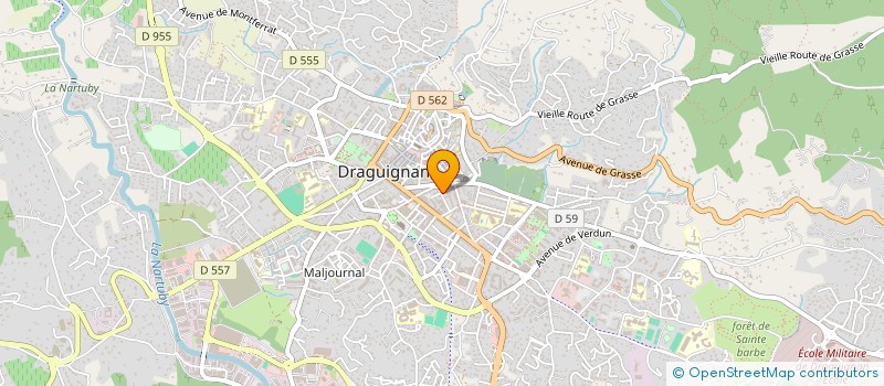 localisation de l'entreprise ATLAS  DRAGUIGNAN