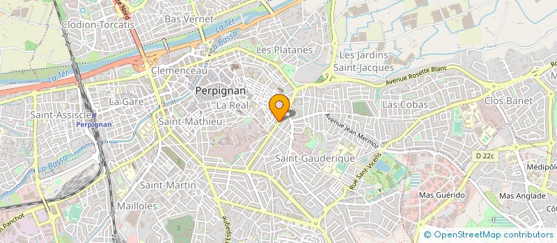 localisation de l'entreprise ATLAS à PERPIGNAN