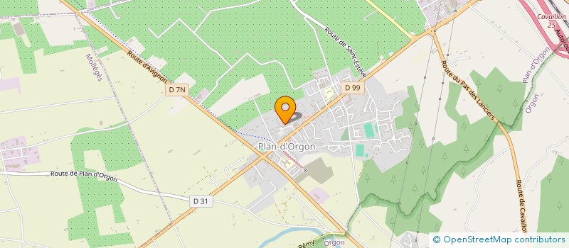 localisation de l'entreprise ATLAS à PLAN D'ORGON