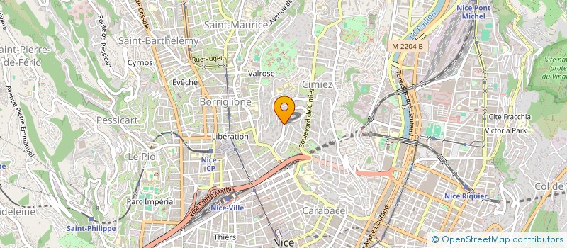 localisation de l'entreprise ATLAS  NICE