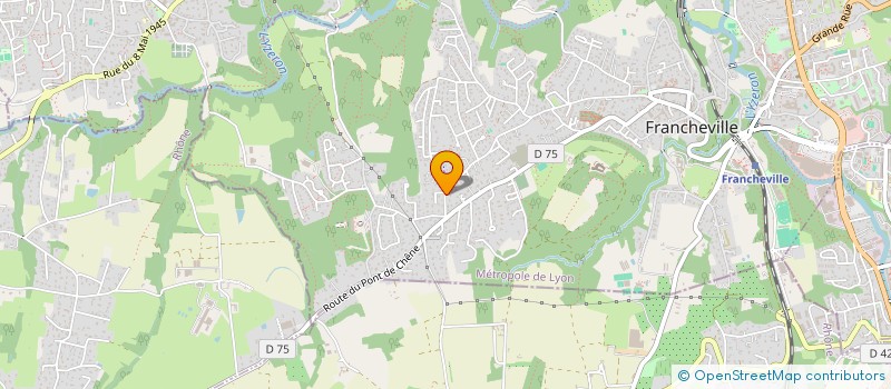 localisation de l'entreprise ATLAS  FRANCHEVILLE