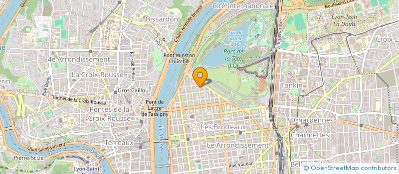 localisation de l'entreprise ATLAS  LYON