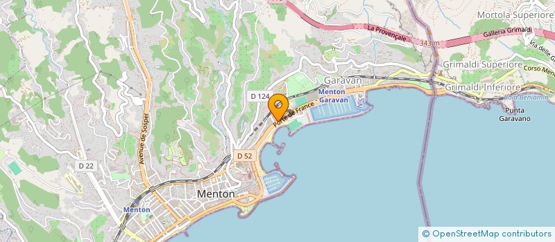 localisation de l'entreprise ATLAS à MENTON