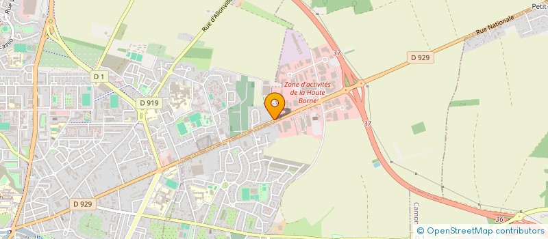localisation de l'entreprise ATLAS à AMIENS