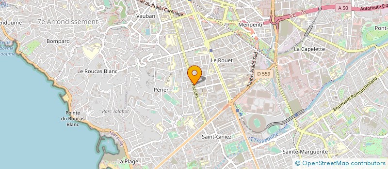localisation de l'entreprise ATLAS  MARSEILLE