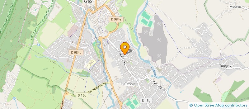 localisation de l'entreprise ATLAS  CESSY