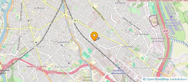 localisation de l'entreprise ATLAS à TOULOUSE
