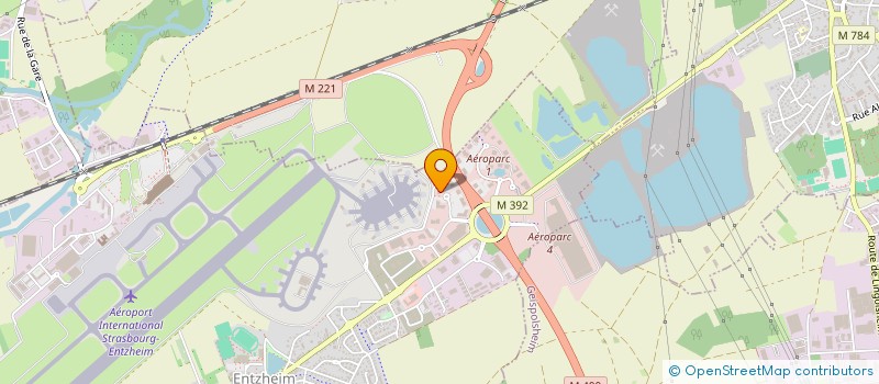 localisation de l'entreprise ATLAS  ENTZHEIM