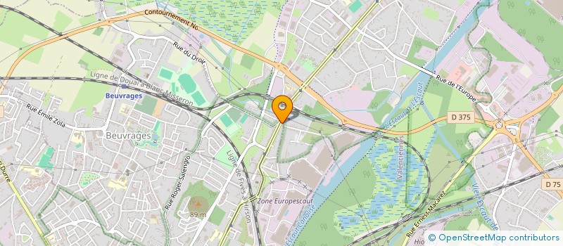 localisation de l'entreprise ATLAS  ANZIN