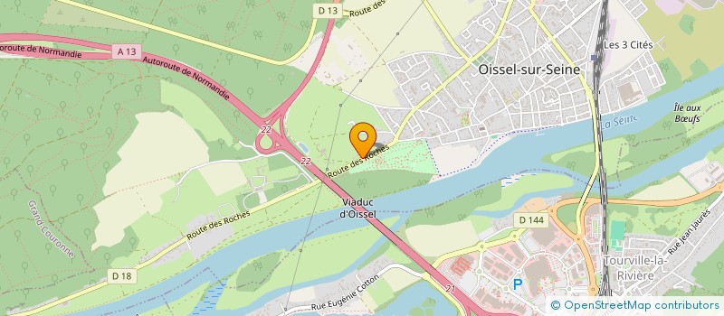 localisation de l'entreprise ATLAS  OISSEL