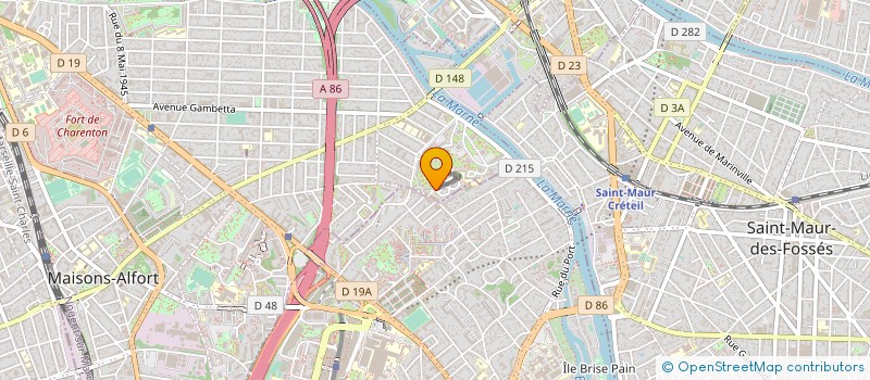 localisation de l'entreprise ATLAS ALIMENTATION à MAISONS-ALFORT