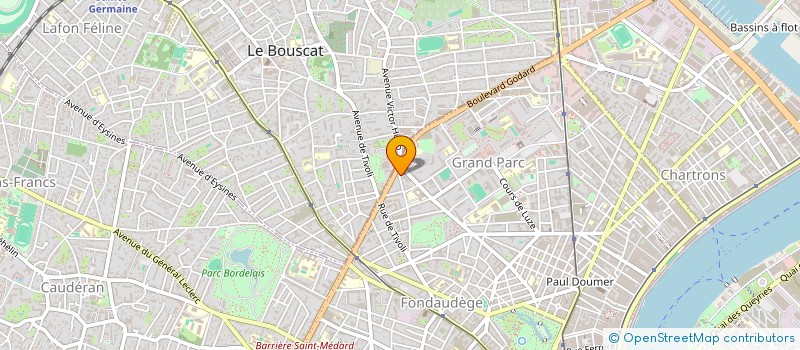 localisation de l'entreprise ATLAS AUTO 33  BORDEAUX