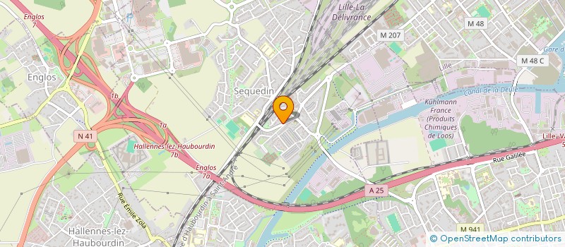 localisation de l'entreprise ATLAS BLUE INVEST  SEQUEDIN