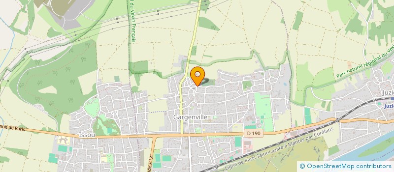 localisation de l'entreprise ATLAS BURGER  GARGENVILLE