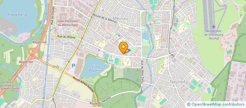 localisation de l'entreprise ATLAS CARRELAGE à STRASBOURG