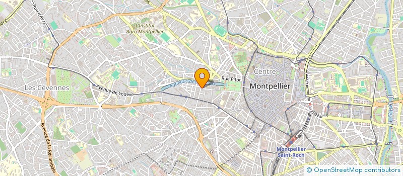 localisation de l'entreprise ATLAS-COM à MONTPELLIER