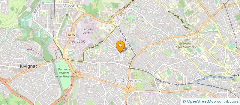 localisation de l'entreprise ATLAS COMMUNICATION à MONTPELLIER