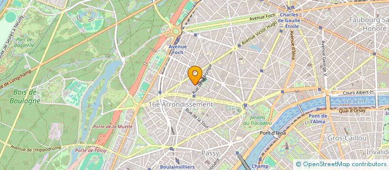 localisation de l'entreprise ATLAS CONSEIL  PARIS