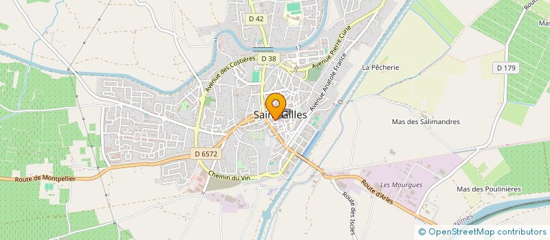 localisation de l'entreprise ATLAS DELICES à SAINT-GILLES