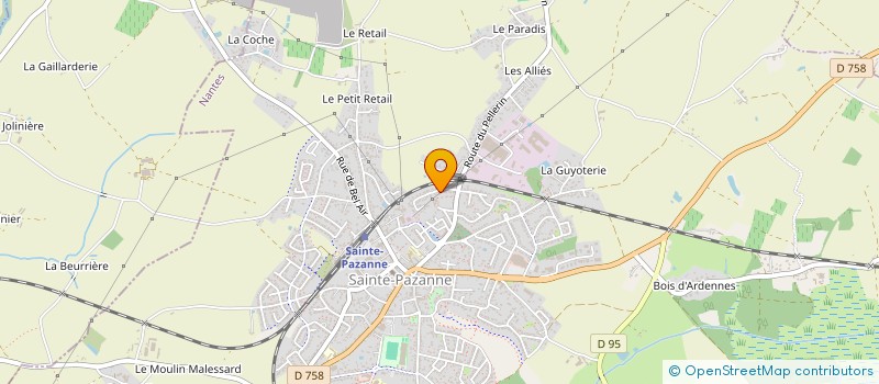 localisation de l'entreprise ATLAS DIAG à SAINTE-PAZANNE