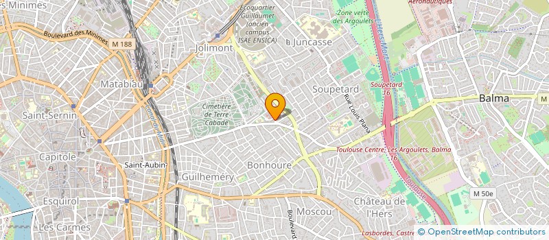 localisation de l'entreprise ATLAS DISTRIBUTION à TOULOUSE