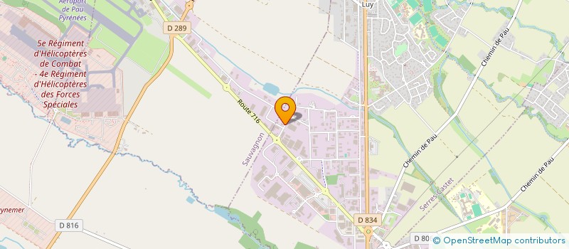 localisation de l'entreprise ATLAS ENERGY à SERRES-CASTET