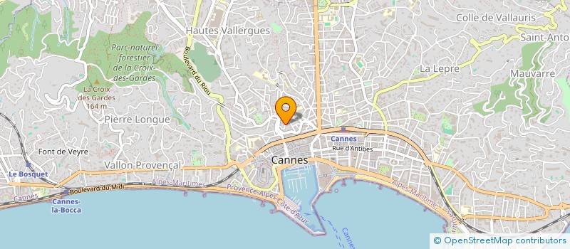 localisation de l'entreprise ATLAS EVENEMENTS  CANNES