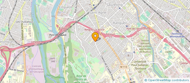 localisation de l'entreprise ATLAS EXPERTISES à TOULOUSE
