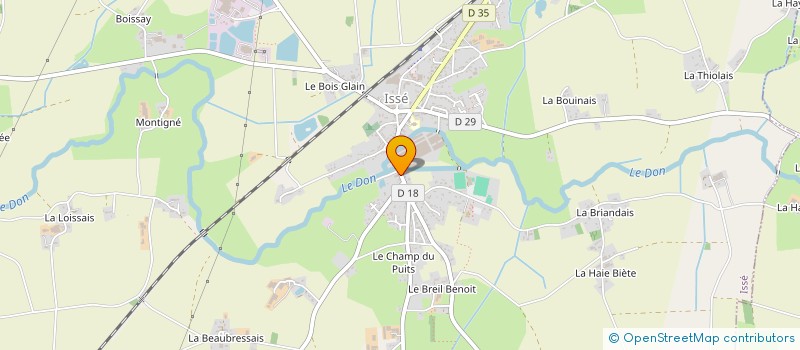 localisation de l'entreprise ATLAS FAB PROFIL THERMOPLASTI à ISSE