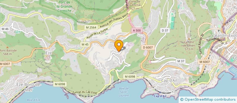 localisation de l'entreprise ATLAS FENETRES  EZE