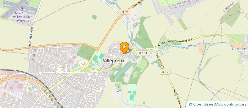 localisation de l'entreprise ATLAS FRUITS à RUEIL-MALMAISON