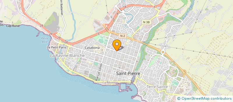 localisation de l'entreprise ATLAS GEO CONSEIL à SAINT-PIERRE