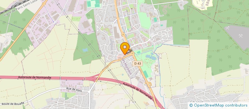 localisation de l'entreprise ATLAS GRILL  ARGENTEUIL