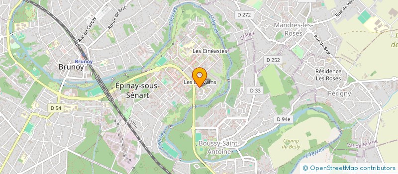 localisation de l'entreprise ATLAS HABITAT à EPINAY-SOUS-SENART