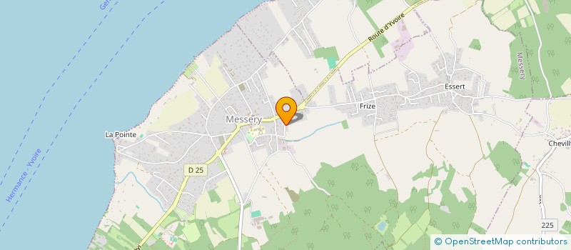 localisation de l'entreprise ATLAS HOLDING CAPITAL  MESSERY